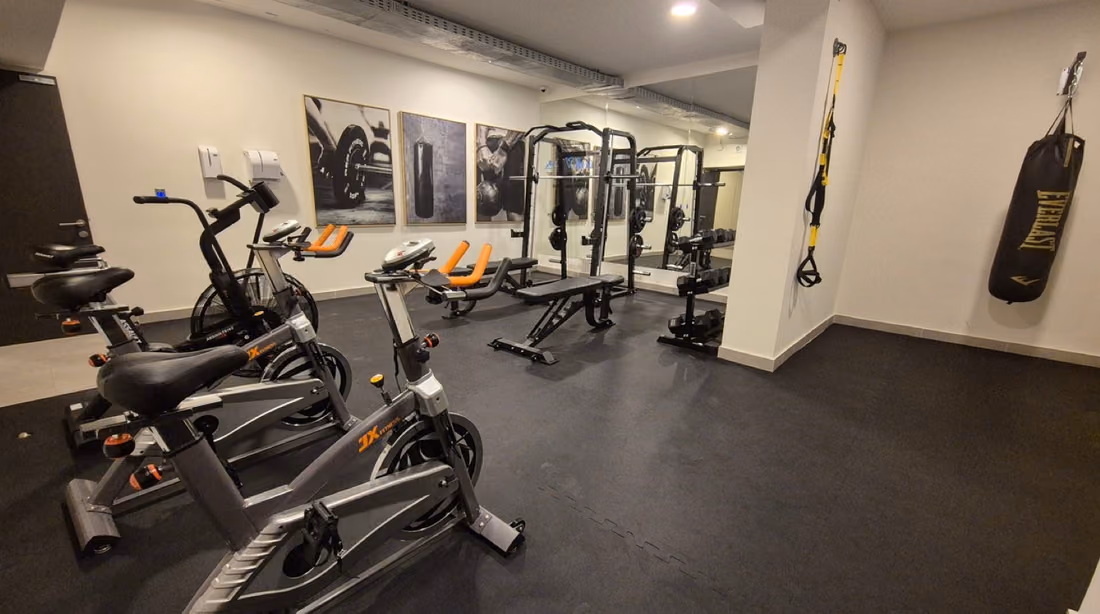 Gimnasio del edificio Andes